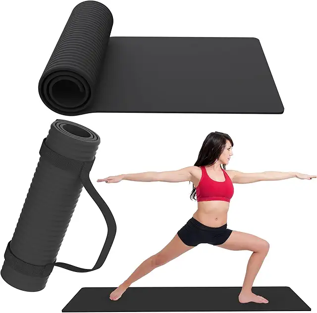 Esterilla Yoga y Pilates POPYS® Antideslizante con Correa de Transporte
