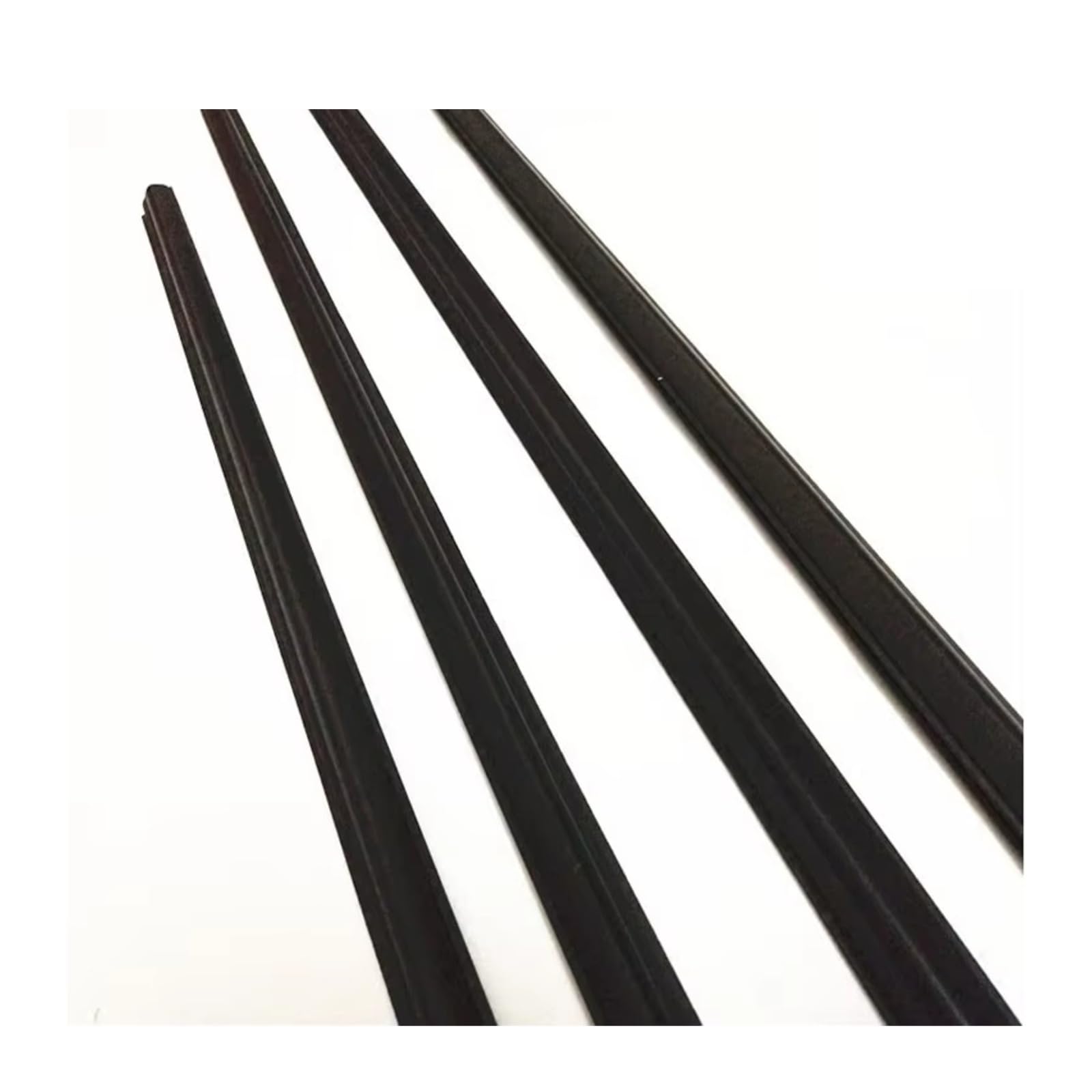 Iukmrt Black For Toyota For Corolla 2009 2010 2011 2012 2013 Door Outside Window Weatherstrip Seal Belt Weather Strip Waterproof 7574002190 Car Door Seal Protector(Black)