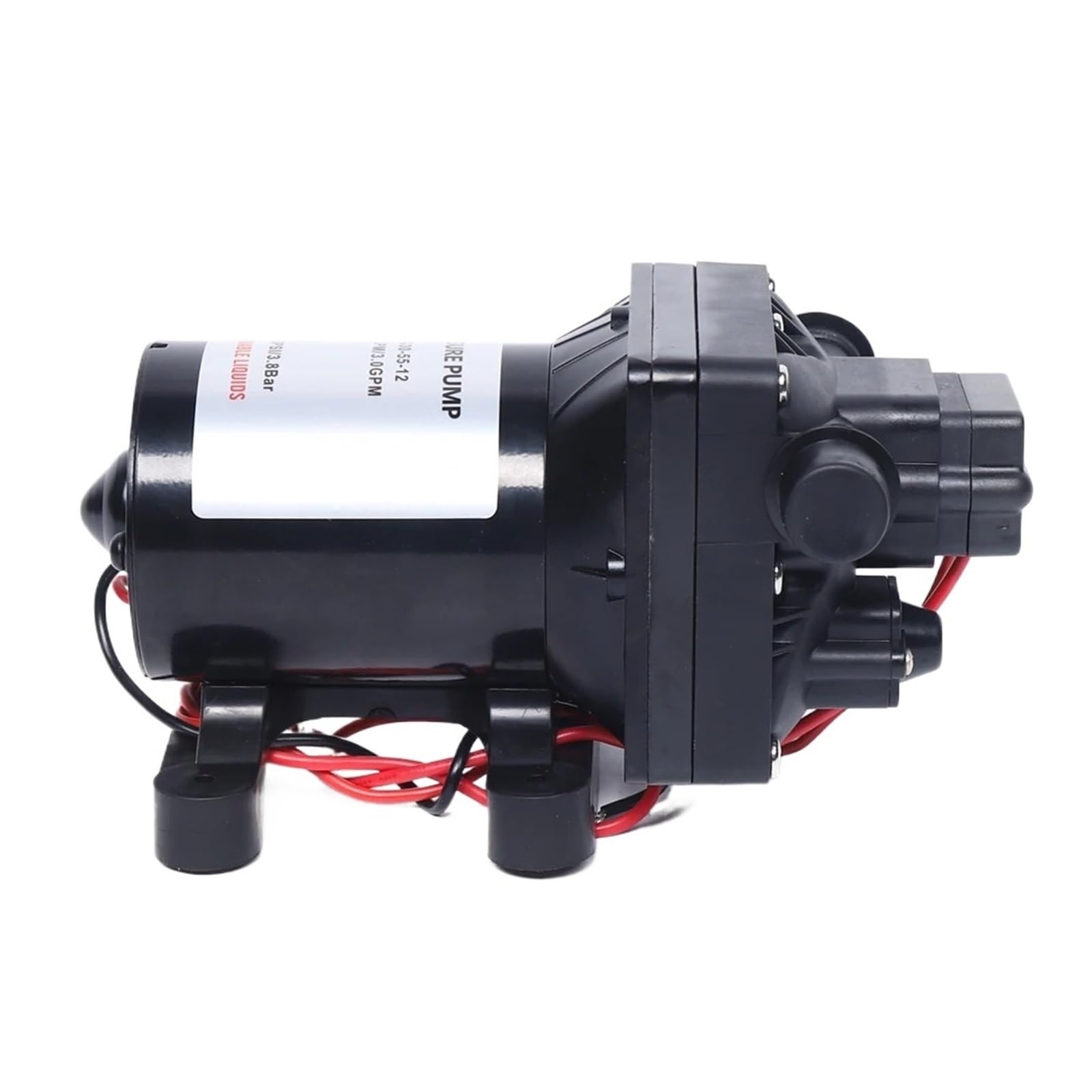 Cczrd One Color Dc 12V 3 Gpm Water Pump Self-Priming Diaphragm Pressure 30 Psi 96W For Motorhome Car Rv Smooth Operation Flow Steady Reliable