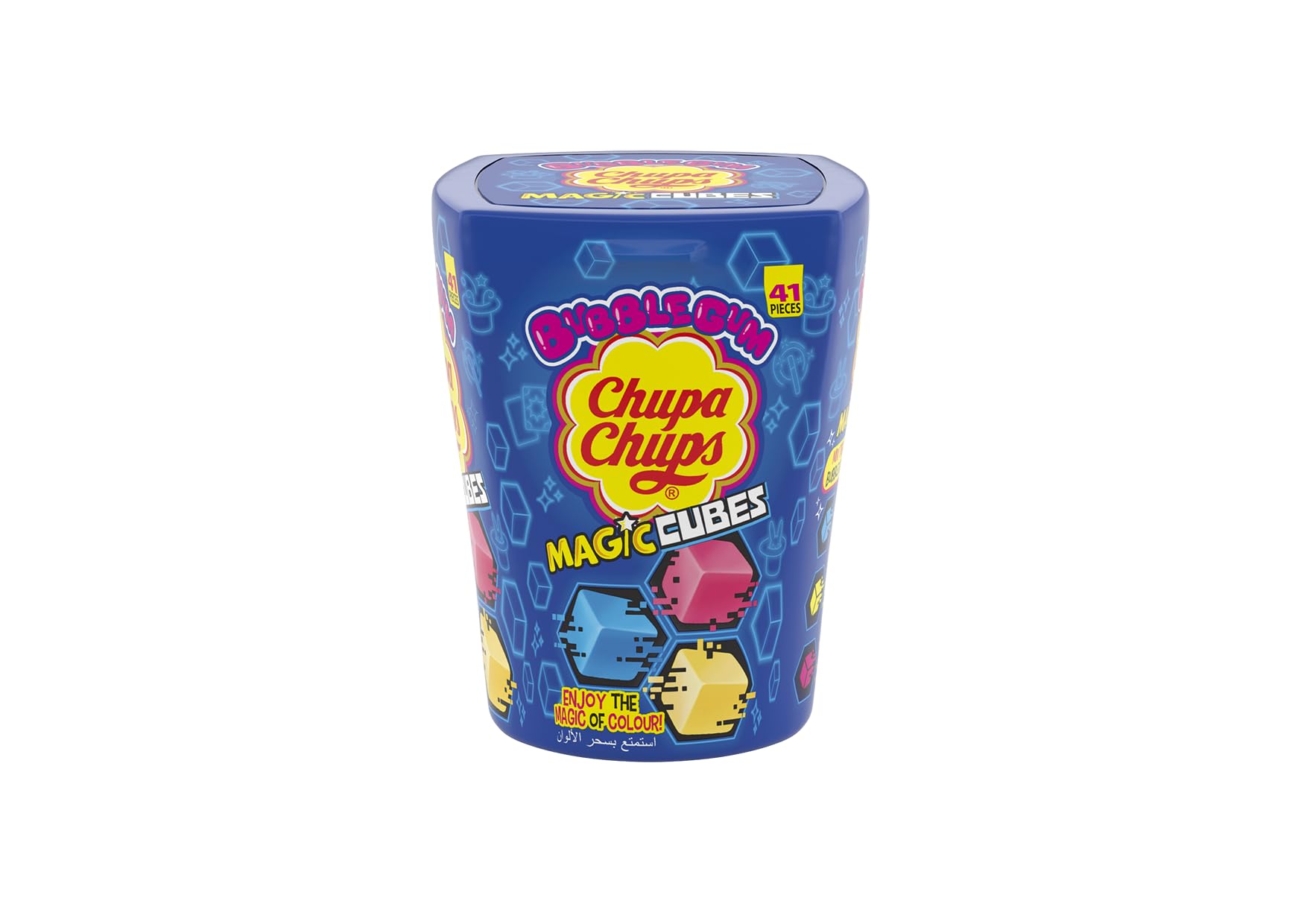 Chupa Chups Magic Cubes Bubble Gum - 41 pieces - 86g: Buy Online