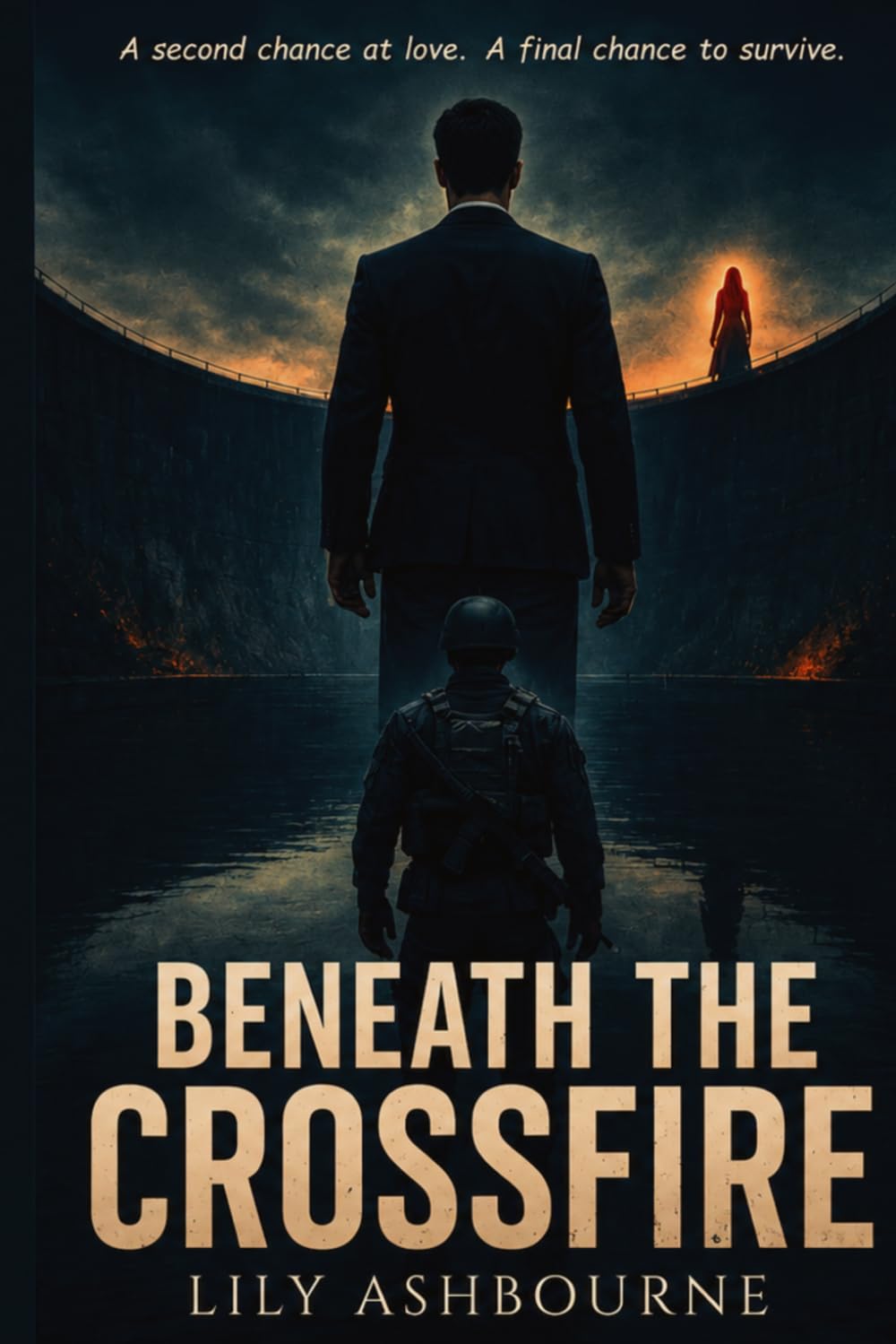 Beneath the Crossfire: A second chance at love. A final chance to survive.