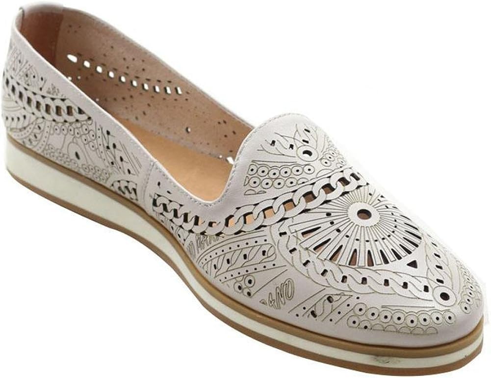 Perforated loafers womens Clearance