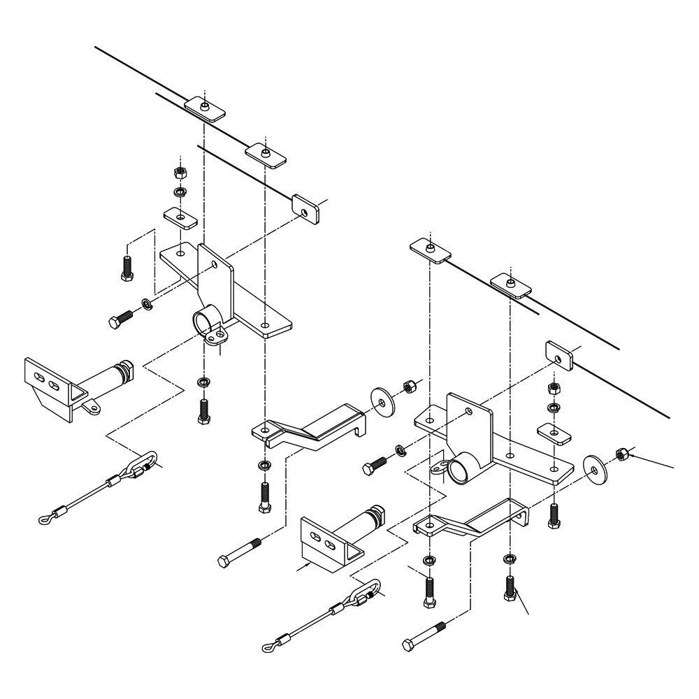 Roadmaster Inc 521436-1 Basepate for Jeep Compass