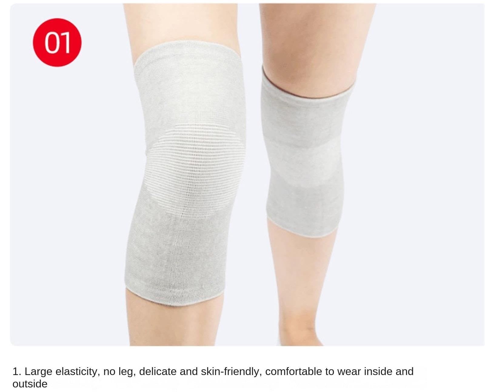 Ginocchiera Un Paio di Scaldamuscoli Unisex for Ginocchiere for Basket Sportivo, Danza, Ciclismo Supporto Ginocchio