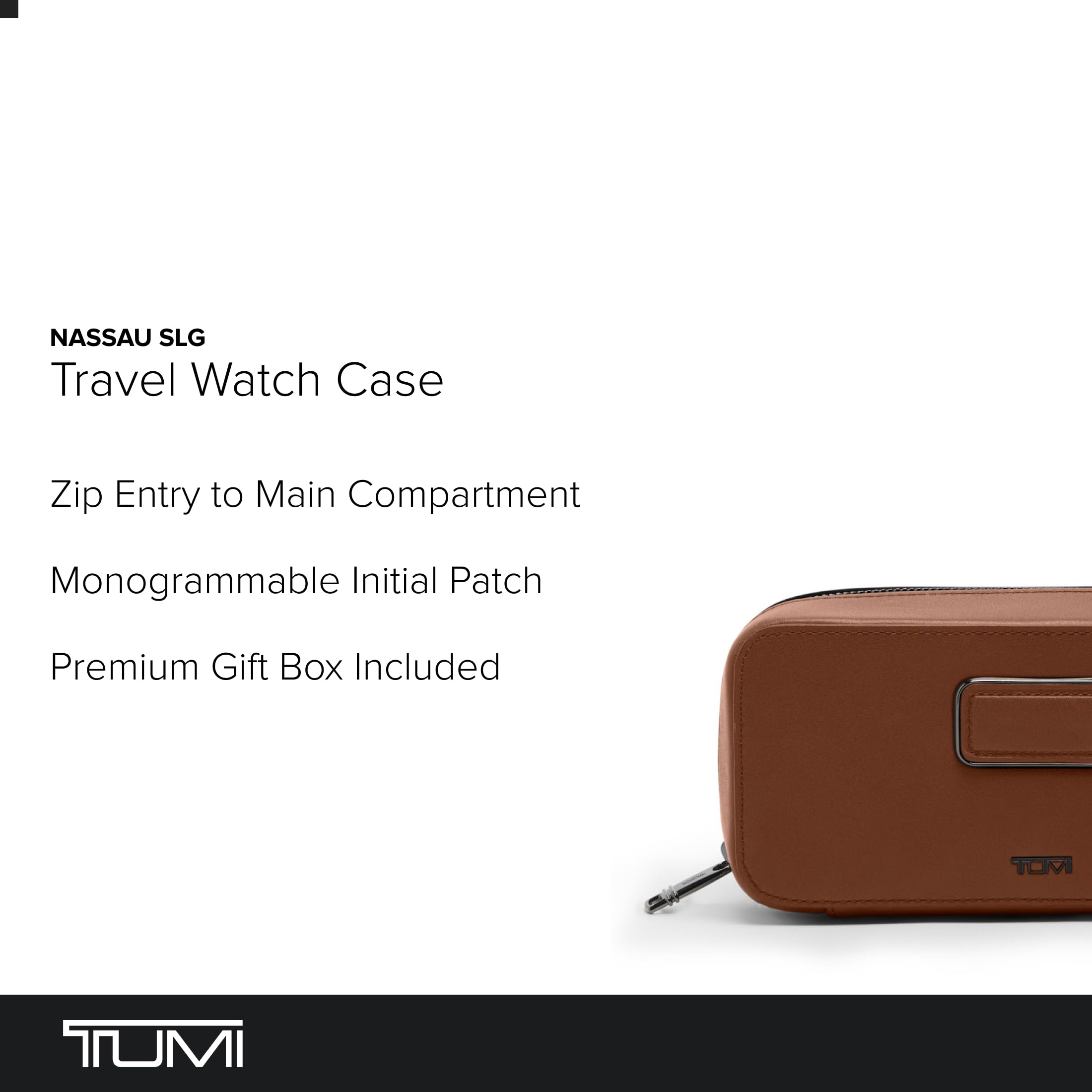 Amazon.com: TUMI - Nassau Travel Watch Case - Men's Premium