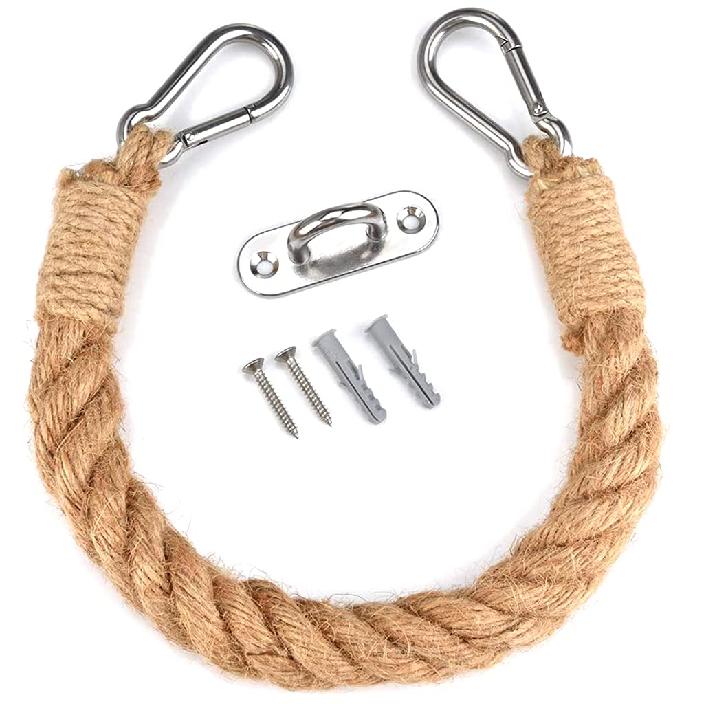 Vintage Rope Roll Holder Stand with Hooks Antique Retro Industrial Wall-Mounted Towel Rack Decor