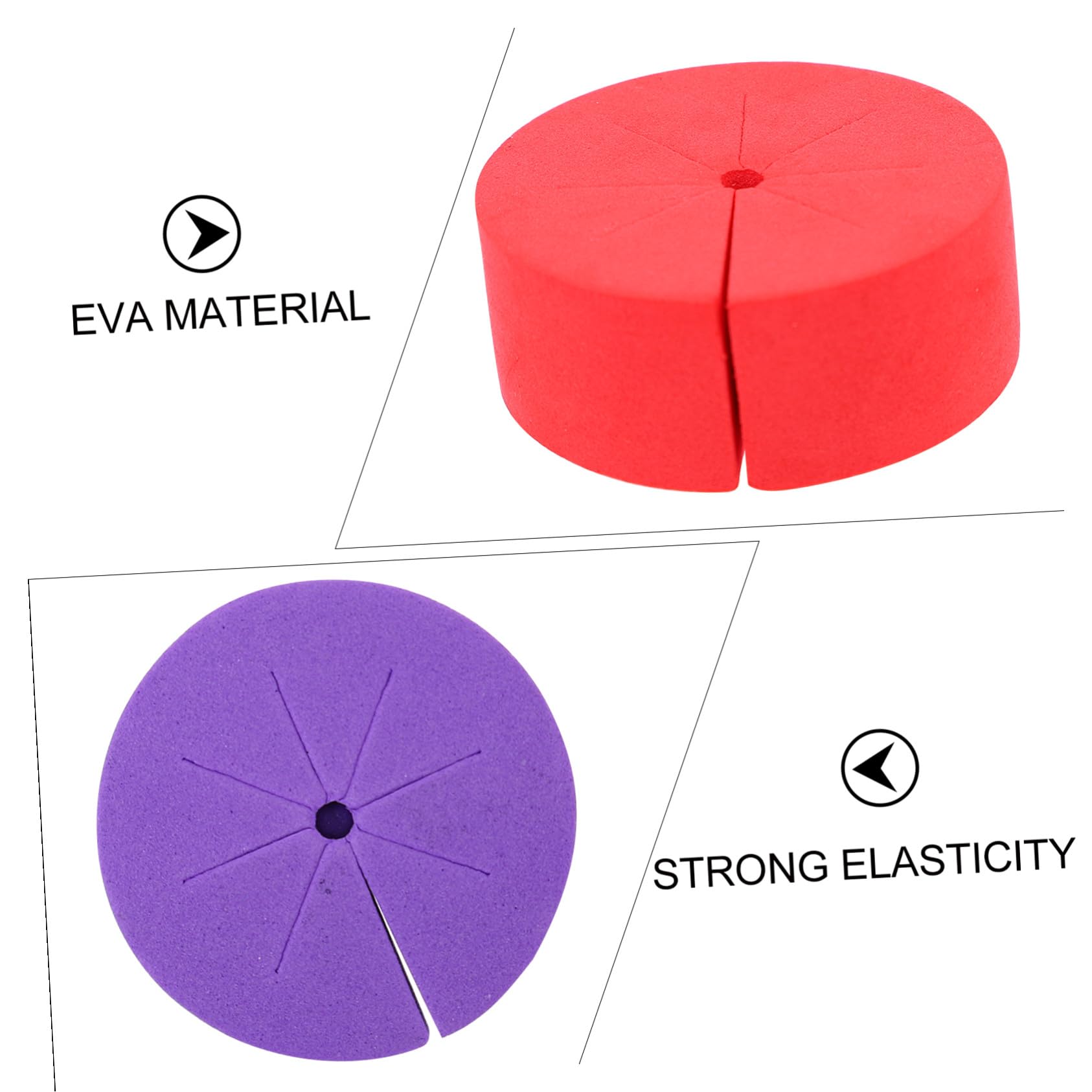 DOITOOL Bloques para Cultivo sin Suelo de Eva de Esponjas Hidropónicas 50 Ideales para Plantación de Semillas y Base de Jardinería de Vegetales Color Aleatorio