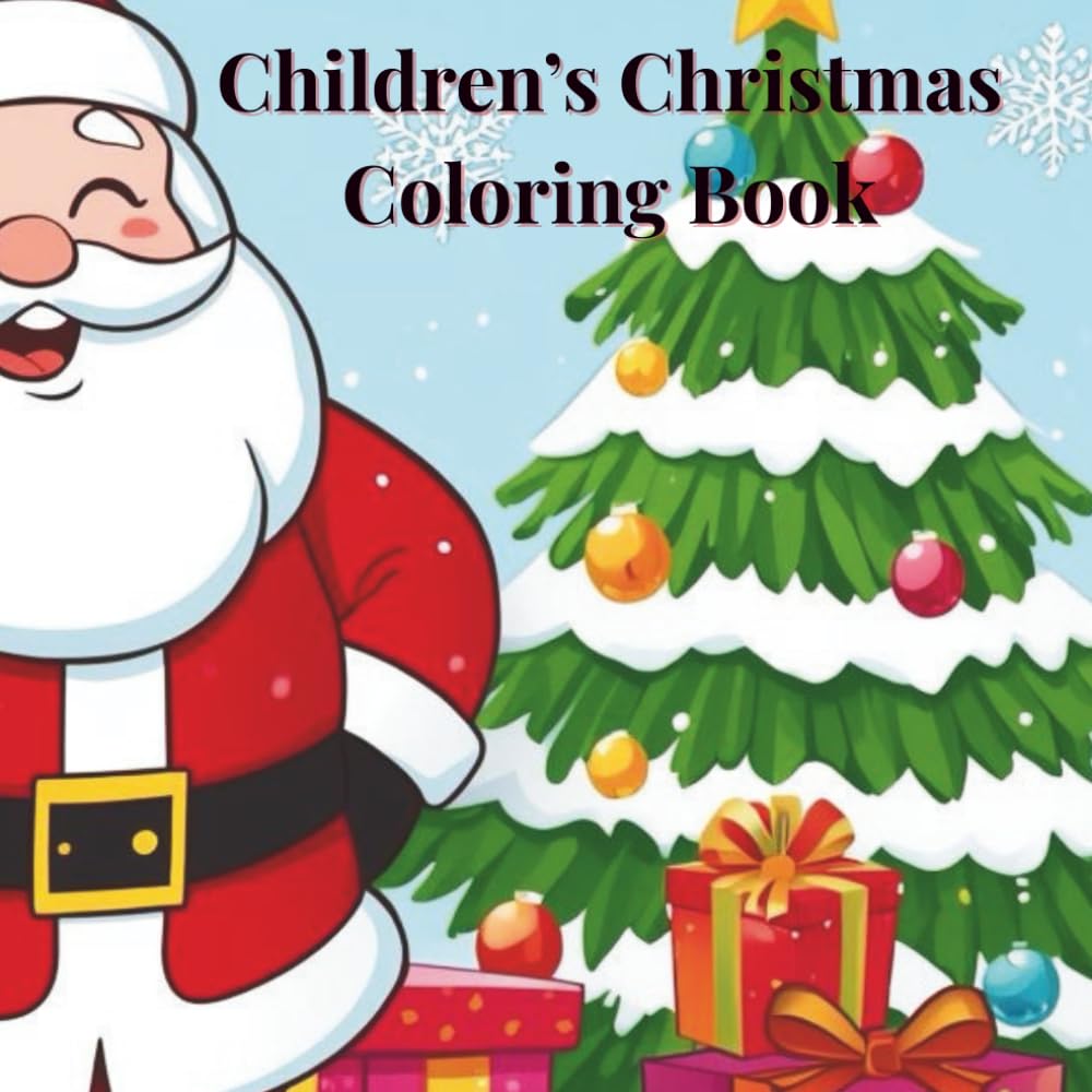 Children's Christmas Coloring Book