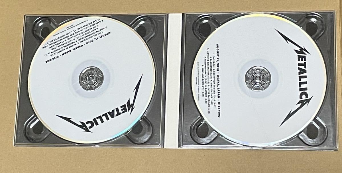 Amazon.co.jp: 込 メタリカ - ライブ イン 大阪 08.11.13 CD2枚