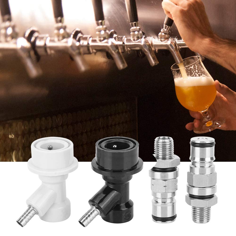 Set Connettori Ball Lock Per Homebrew - Acciaio Inox Per Birra Fatta In Casa - Foto 2