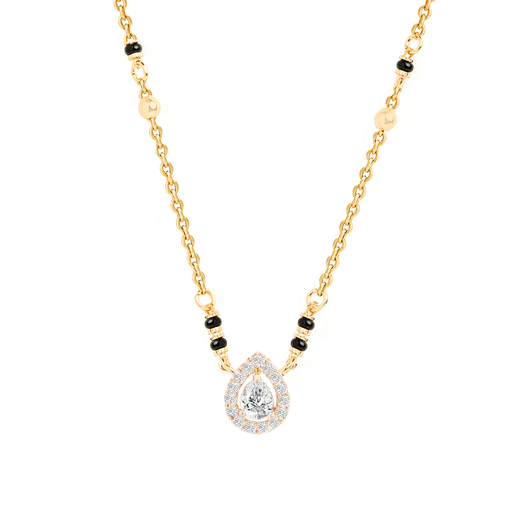 MINUTIAE Gold-Plated Artificial Stones and Beads Mangalsutra for Womens & Girls MNT0403PD_G (B0D47ZBMQQ) Amazon Price History, Amazon Price Tracker