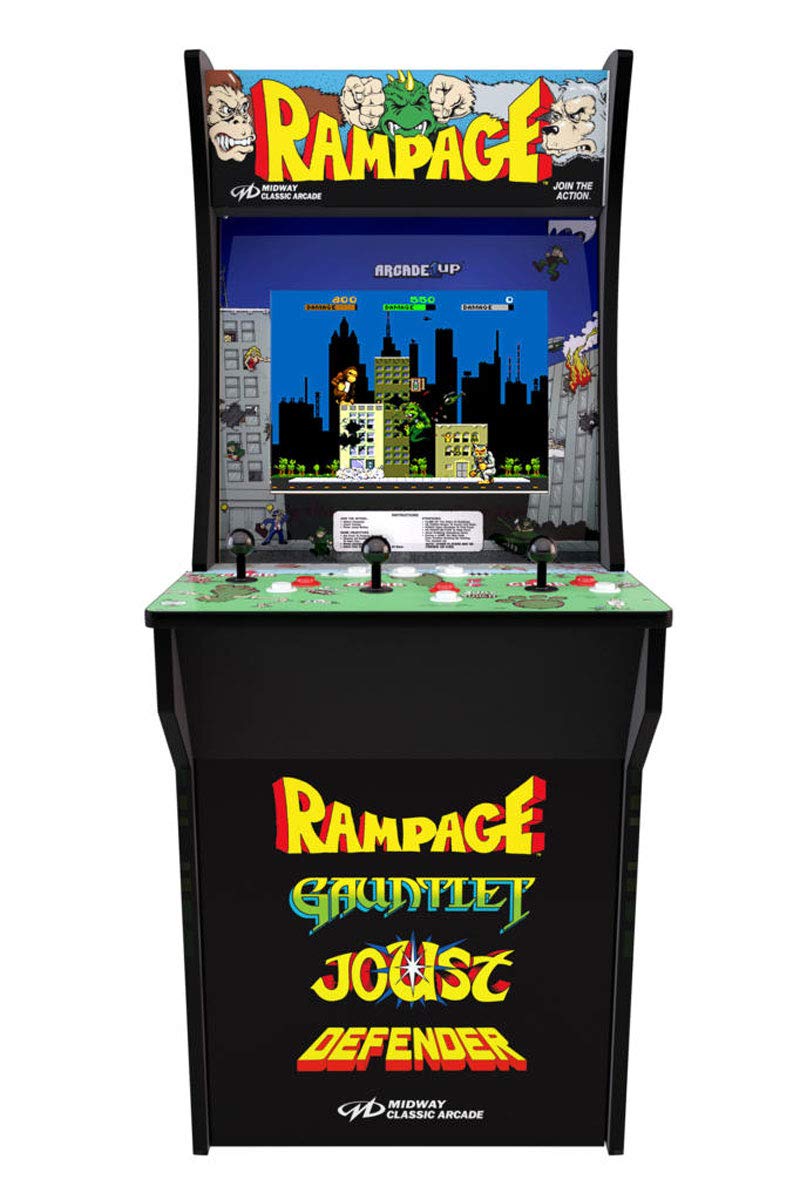 Arcade1UP Rampage, Gauntlet, Joust and Defender : Amazon.co.uk: Outlet
