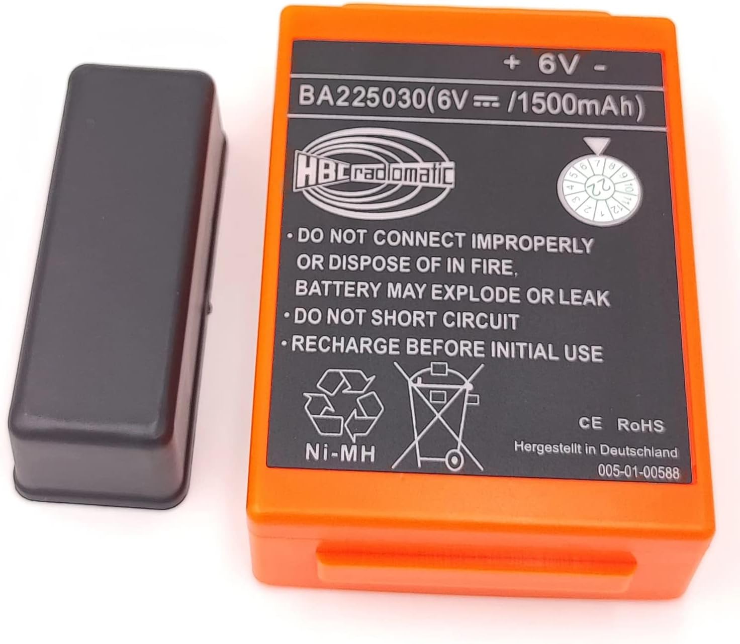 SHENYANG 1500mAh BA225030 6V Ni-Mh Battery for HBC Pump Truck Remote Control Battery