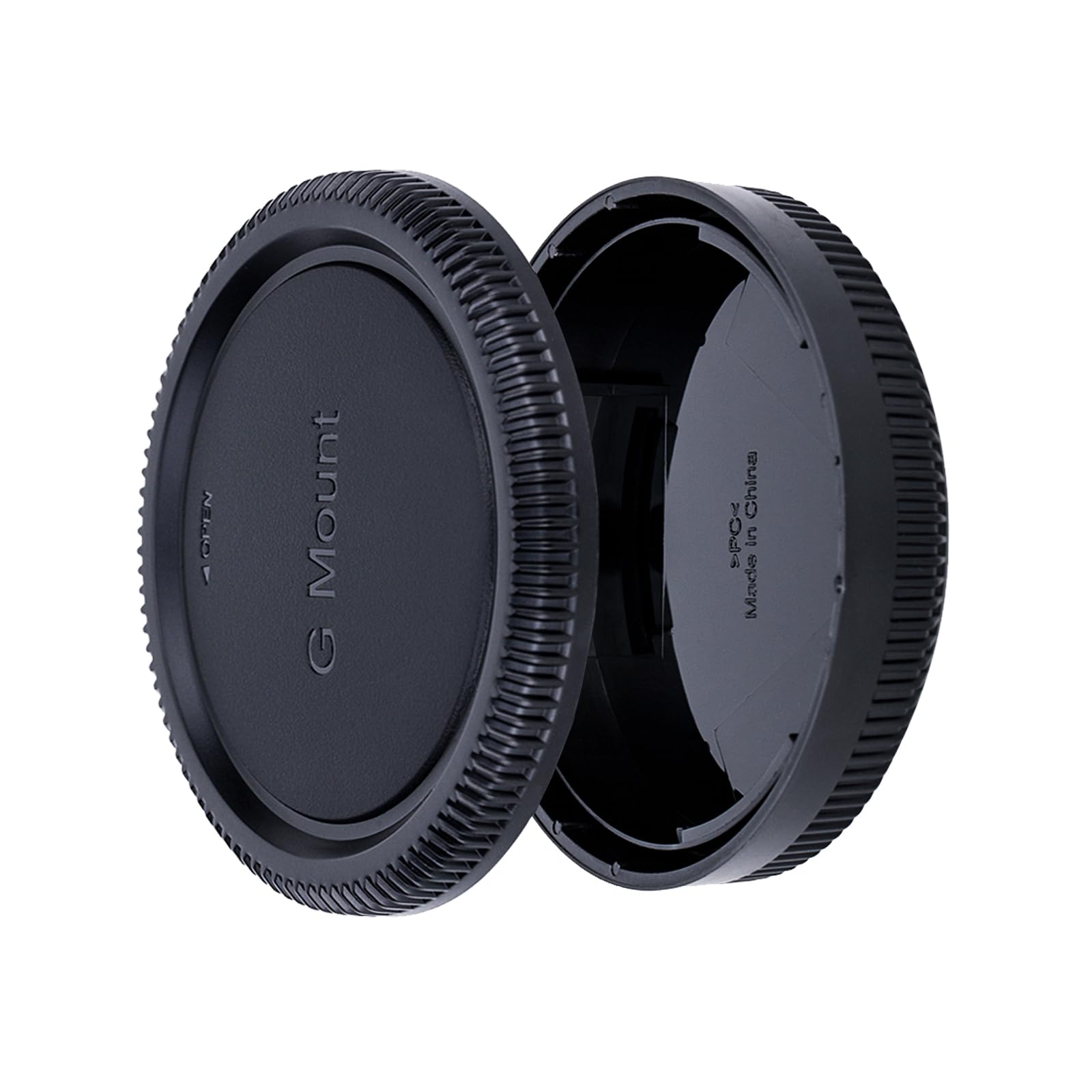 2 Tappi Posteriori Per Obiettivi Fujifilm G-Mount GFX - In Plastica, Protezione Da Polvere E Graffi, Leggeri E Compatti