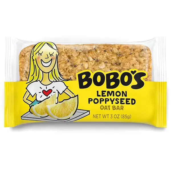 Bobo's Lemon Poppyseed & Coconut Oat Bar Variety Pack, Simple Ingredients, Whole Grain Oats, Plant Based, Non-GMO, Gluten Free Breakfast Bars, Healthy Snacks for Adults & Kids (8 Bars) 4