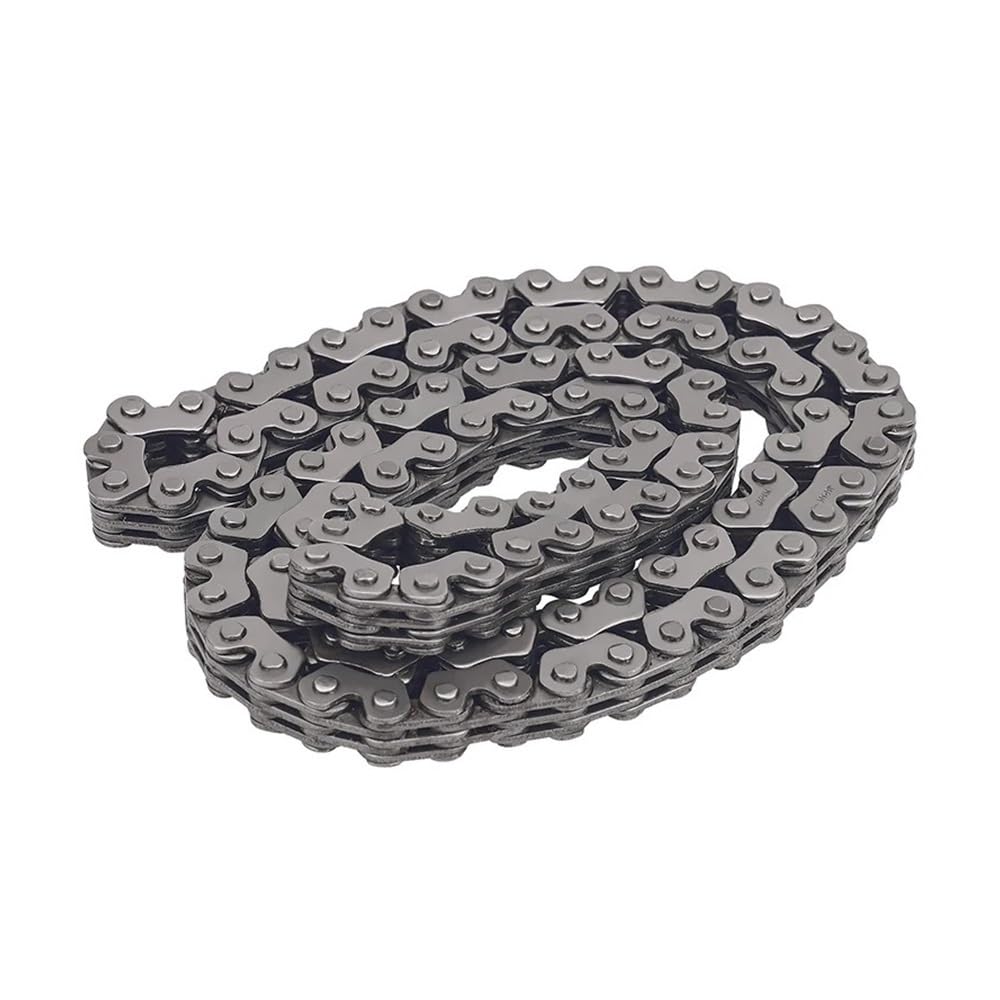 Kt. Passend for WR250F YZ250F 94591-53114 Motorradzubehör Nockenwellen-Steuerkette 3 + 4-114 Glieder .(Flat Buckle)
