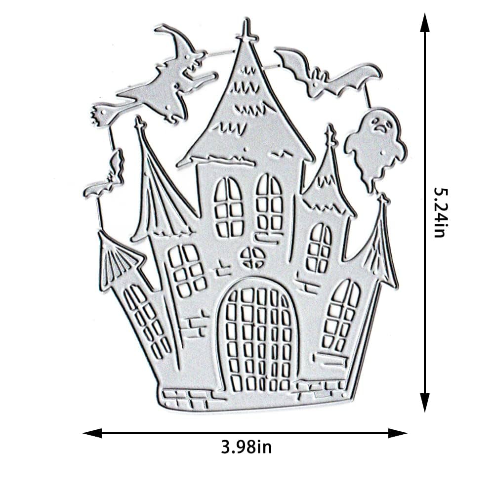 【新品】カッティングダイ☆ハロウィン　ガイコツ、コウモリ Amazon.co.jp: ハロウィンキャッスルゴーストカッティングダイ