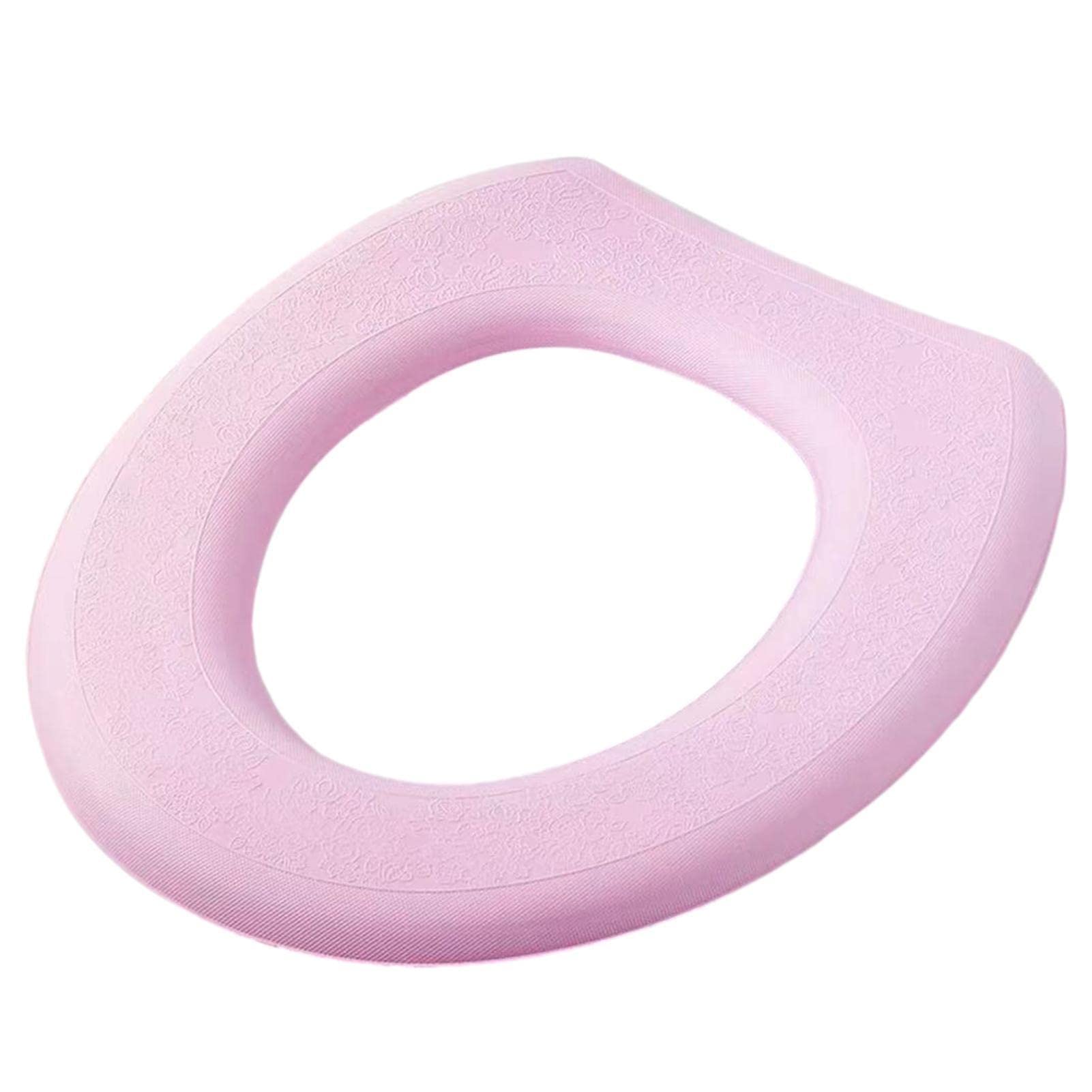 Soft Thicker Toilet Seat Cushion - Washable Warm Toilet Seat Pad for Extra Padding