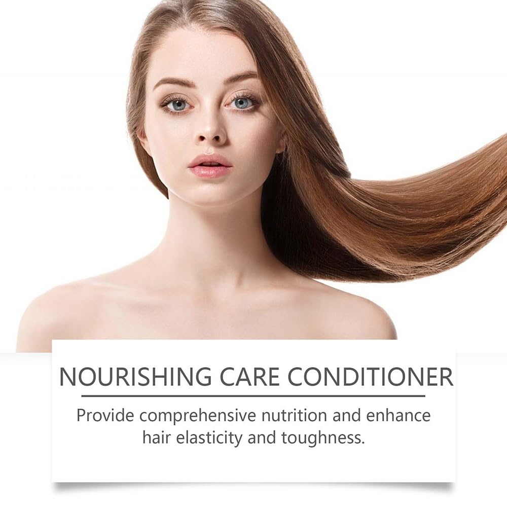 Balsamo for capelli idratante rinforzante senza profumo | Cura quotidiana dei capelli idratante delicata e non irritante(2PCS)