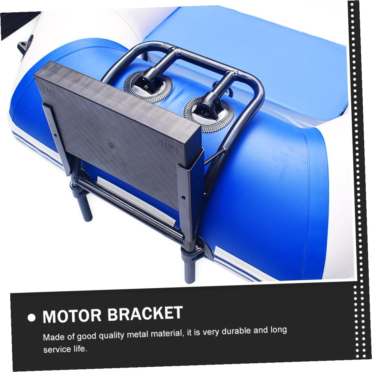 ABOOFAN Boat Motor Mount Bracket for Inflatable Rubber Boats Outboard Motor Installation Stand Fishing Kayak Engine Mount Holder