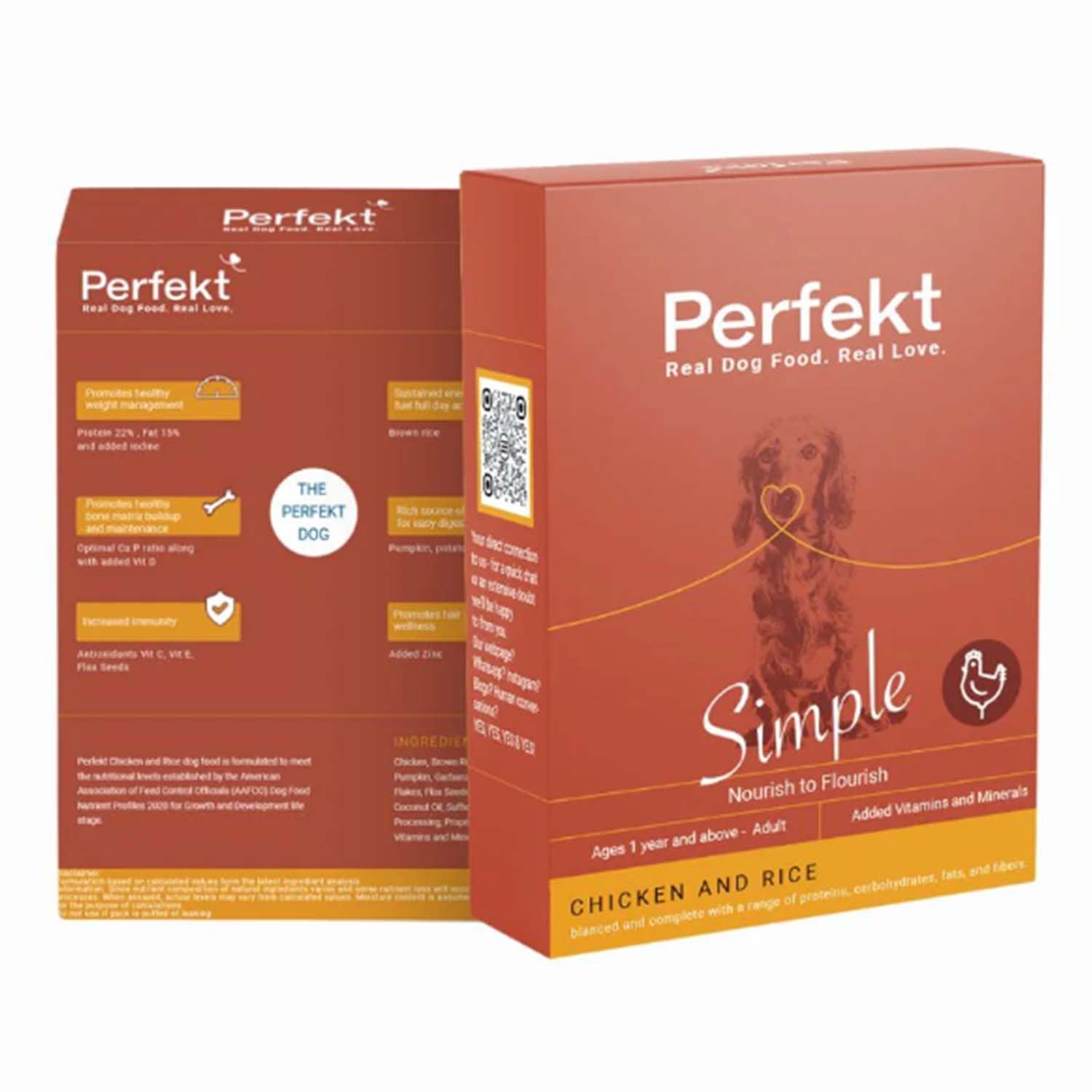 Perfekt Simple Adult Chicken & Rice Pate|Minimum 30% Chicken & Max 48% Rice|Fresh Dog Food|Complete Meal Or Topper|for Adult, Senior (B0CP7HGPKQ) Amazon Price History, Amazon Price Tracker