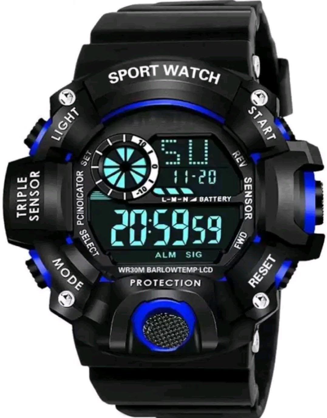 GIFFEMANS C-Shcok Multifunctional Digital Watch for Boys - Water Resistant (B0CLFMMMXJ) Amazon Price History, Amazon Price Tracker