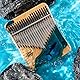 Kalimba 21 Schlüssel, Holz Fingerklaviere，Professionelle Daumenklavier Carlimba, Mbira Instrumente für Erwachsene und Kinder