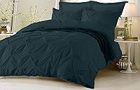 Vista 28 de Funda de edredón California King de 1 pieza de 1000 hilos, 100% algodón egipcio, funda de colcha de fibra larga, tamaño King, suave y sedoso, Marfil