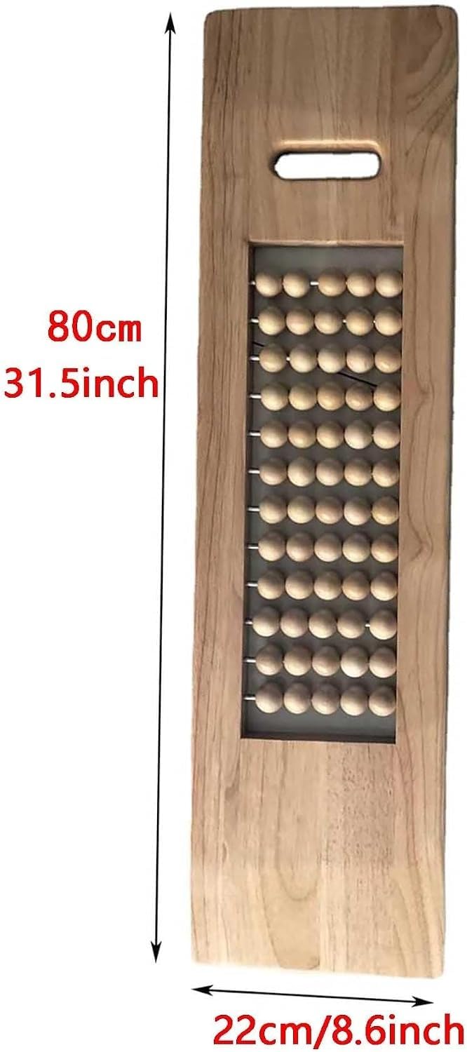 Tavola di trasferimento for pazienti anziani con rotelle, dispositivo di assistenza allo scorrimento con 60 rulli in legno, capacità di carico di 150 kg, ausilio for il trasferimento