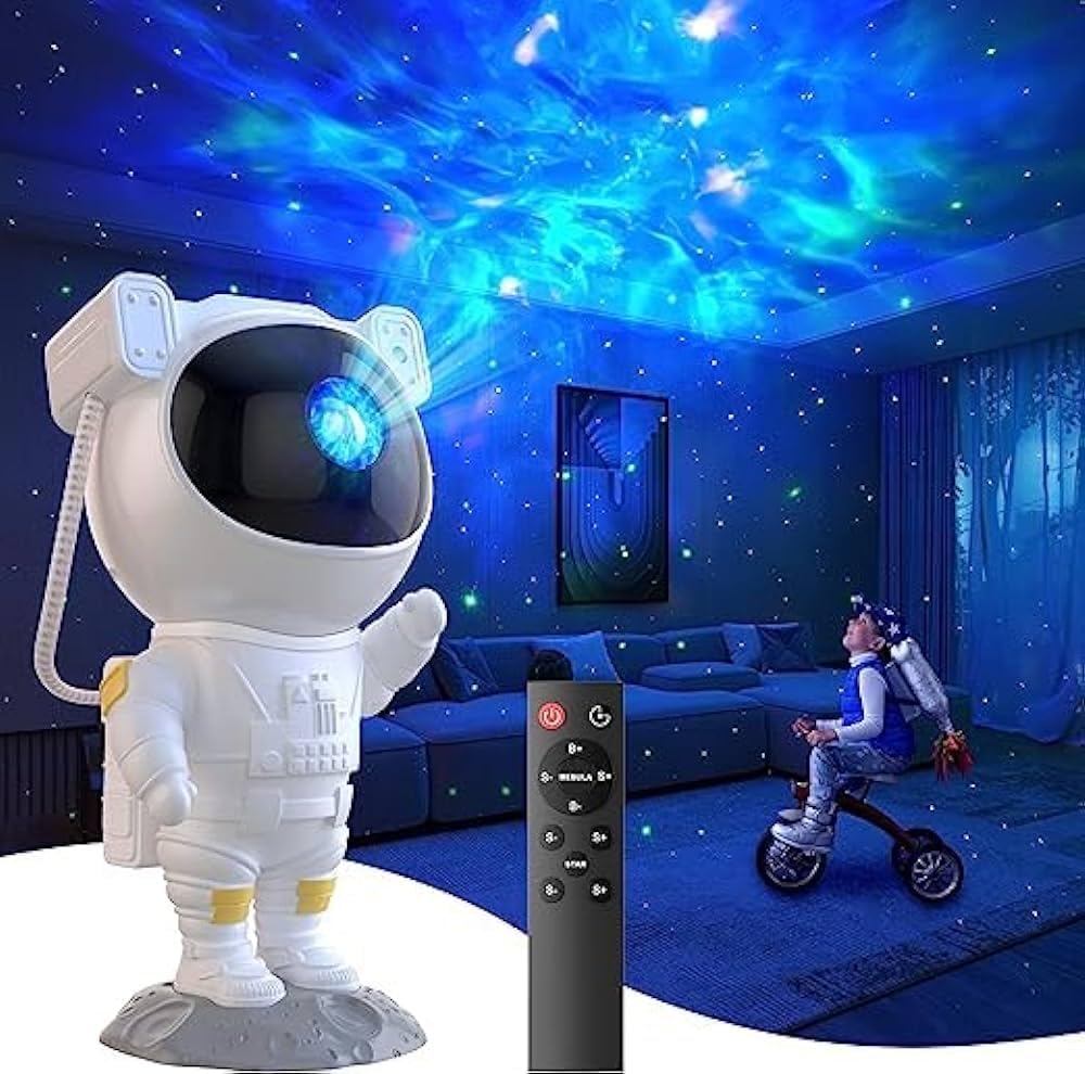 COEUS® Astronaut Galaxy Projector | Projector Light | Remote Control | Night Light with Timer | for Diwali, Festivals, Bedroom Decor Aesthetic, Birthday-picture-33