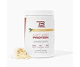 TB12 Plant Based Protein Powder by Tom Brady, 24g of Vegan Pea Protein, Low Sugar, Low Carb, Non-GMO, Meal Replacement, Keto Friendly, Paleo, Sugar Free, Vanilla Flavor (30 Servings/2.12lbs)