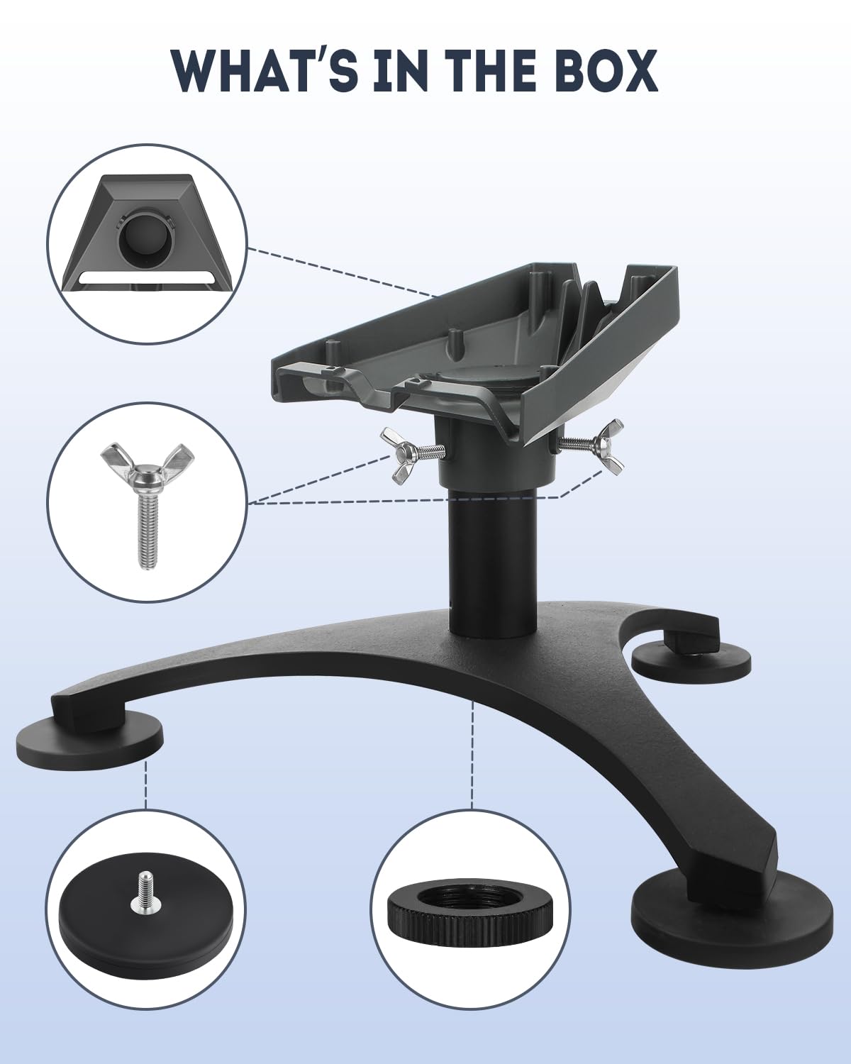 Magnetic Roof Mount for Starlink Gen 3 Standard,Magnetic Mount No-Drill Installation,Strong Magnet Mounting Kit for Starlink Internet Kit Satellite Includes Adapter for Starlink