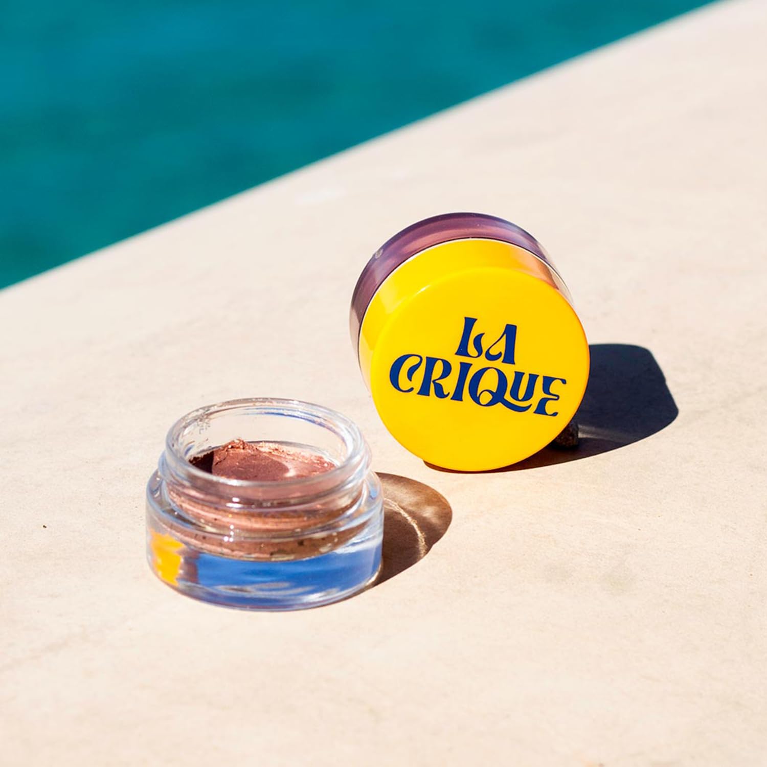 La Crique, Cream Eyeshadow & Highlighter, Infused with Hyaluronic Acid + Calendula Flower - Image 3