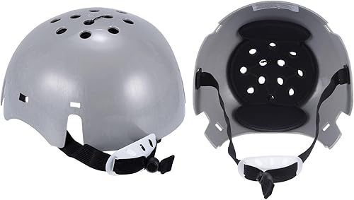 Miniatura 1 de uxcell 2Pcs Bump Cap Insert, ABS Baseball Hard Hat Inserts, Lightweight Safety Bump Cap with Adjustable Strap for Head Protection (Plus Size, Grey)