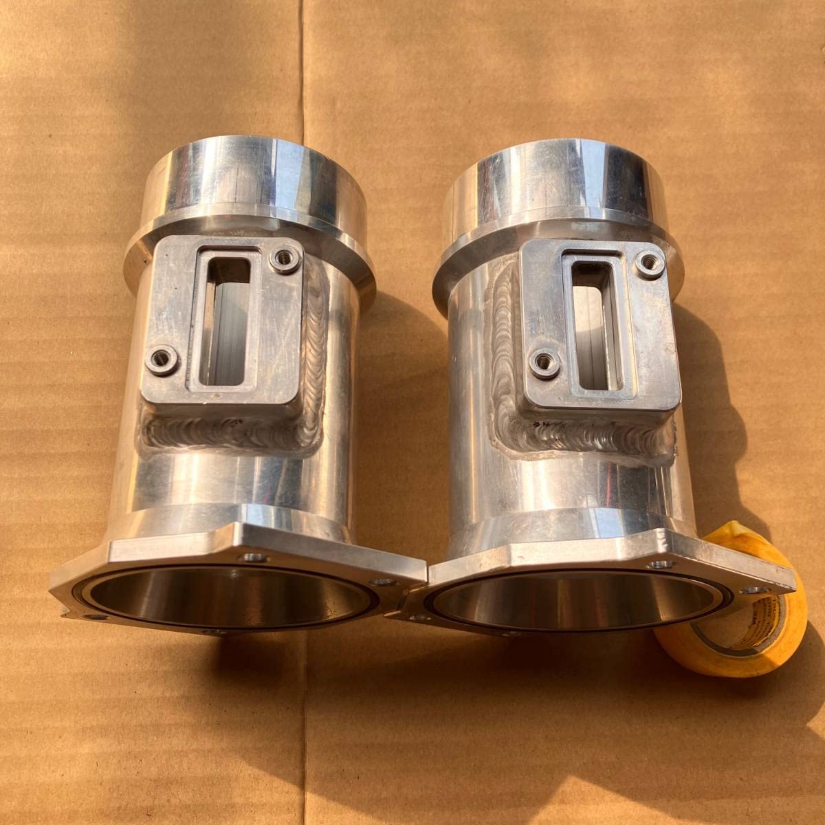 Amazon.co.jp: ジュラテック製 R35エアフロアダプター RB26用