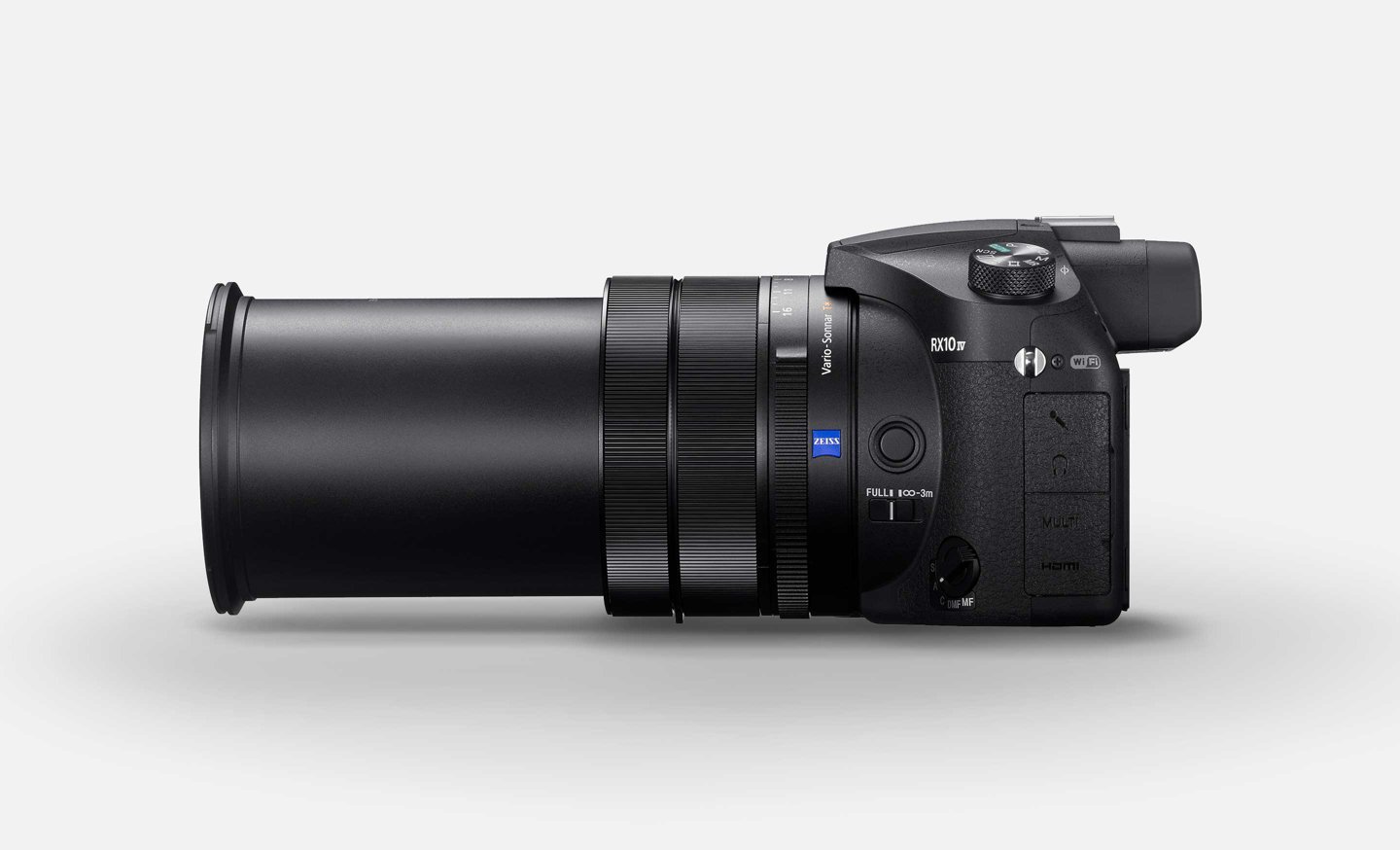Sony RX10 IV | Zaawansowany aparat kompaktowy premium (przetwornik typu 1,0″, obiektyw Zeiss 24–600 mm F2.4–4.0, szybki system AF 0,03 s, nagrywanie filmów 4K)