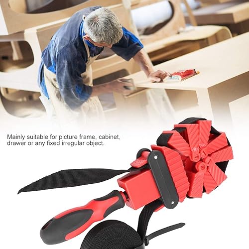 Miniatura 4 de Fydun Abrazadera de ángulo recto multifuncional de la abrazadera de cinturón de la carpintería con la amplia gama de usos de la cuerda de nylon