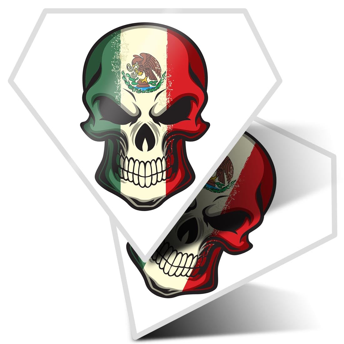 Cinco De Mayo Mexican Flag Skull Fiesta Cinco De Mayo 2025 Stickers