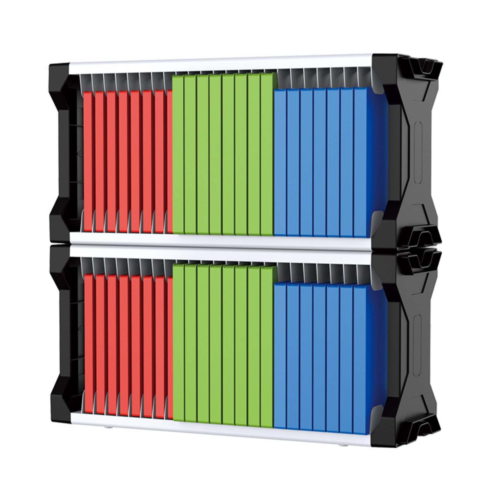 Spiele Storage Tower für PS5, Videospiel Storage Tower Game Holder Rack für PS5/PS4/PS3/Xbox Spiele mit 2 Hooks für Headset und Controller