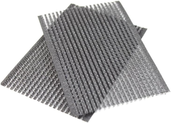 ChineOn Front Hair Fringe Bang Holder Stabilizer Velcro Makeup Sticker Pad Patch Paster(Pack of 2: Black)