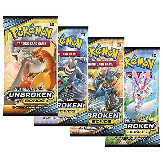 Pokemon - Sun and Moon Unbroken Bonds Booster Packs - Lot of 4