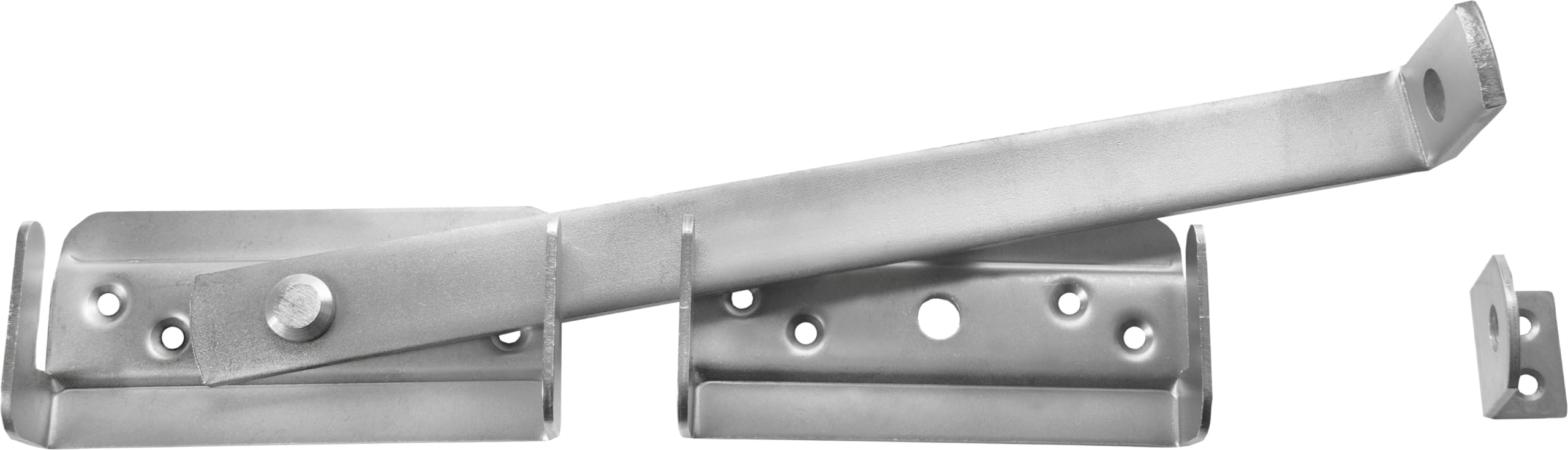 Connex HVRJ20067 Jeté de porte de jardin double en acier inoxydable 325 x 54 mm