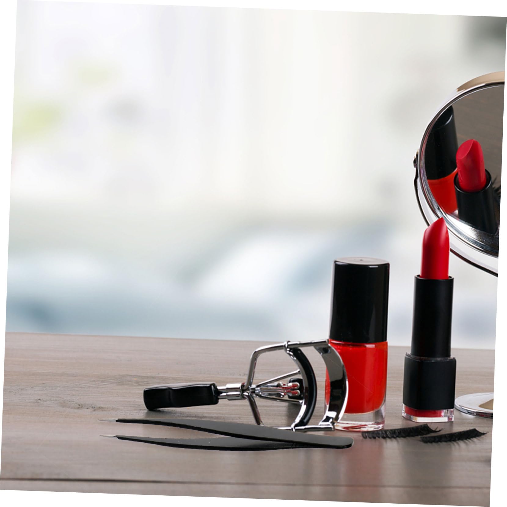 WEKADRIN 3sets Eyebrow Tweezers Set False Eyelash Extension Tweezers Easy to Use Makeup Tool 6pcs*3