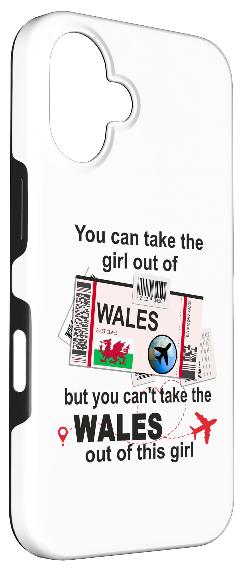 iPhone 16 Wales Girl - Wales Boarding Pass - Wales Case - Image 3