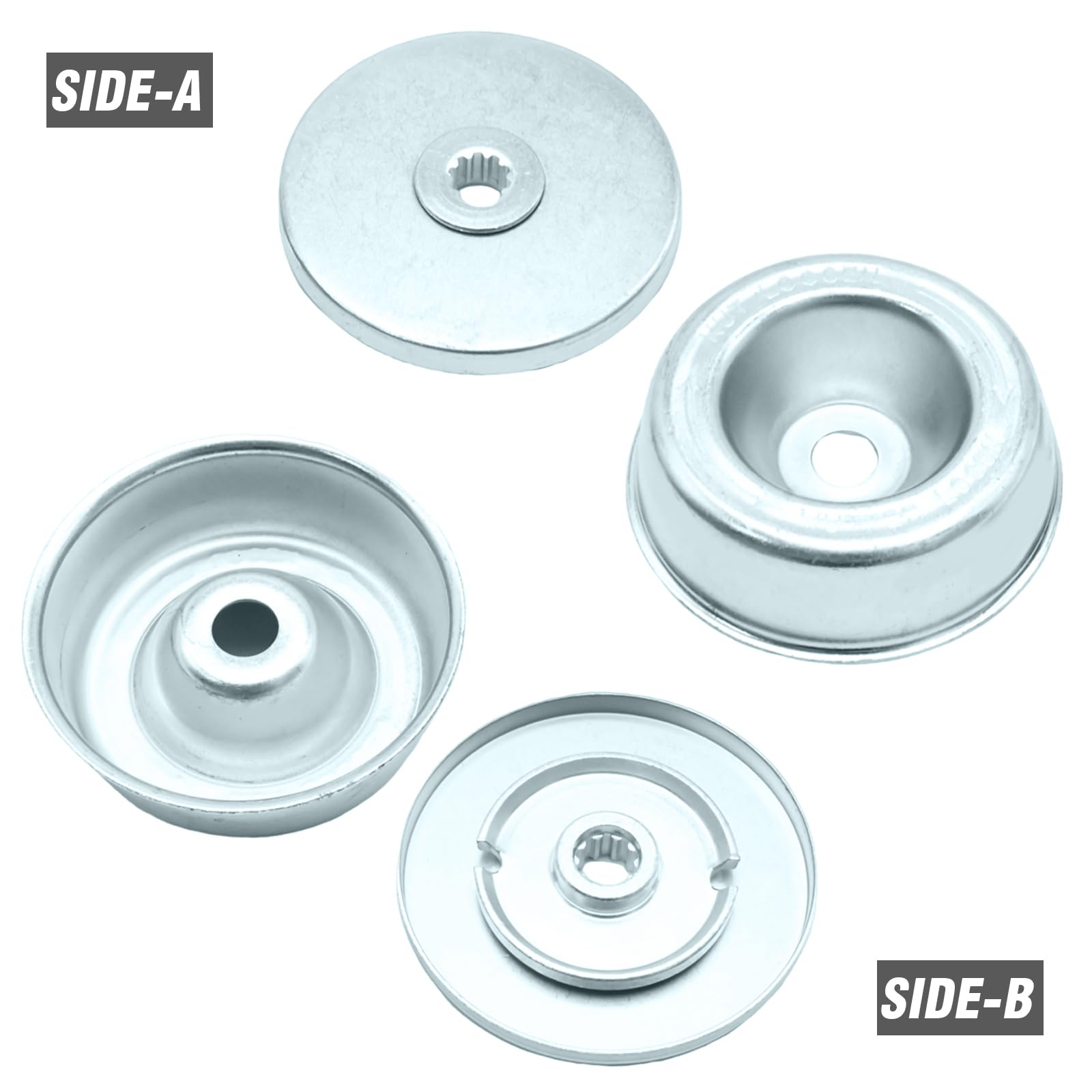 Hoypeyfiy 4126-713-3100 Laufteller Zubehör Kit, Ersatz für Stihl FS Serie FS55 FS55R FS36 FS44 FS56 FS80 FS90 FS120 FS200 FS250