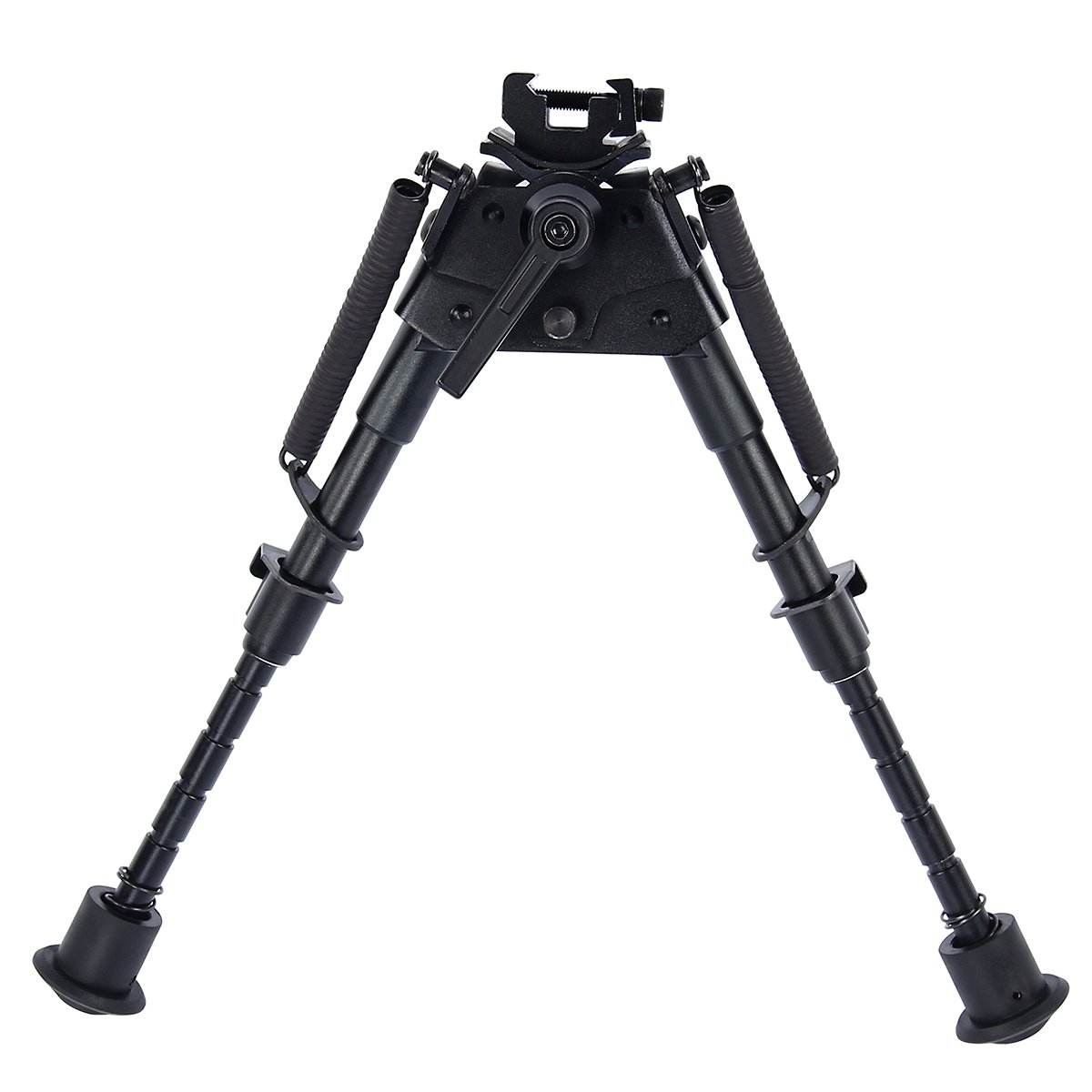 Fucile da caccia tattico da 6-9 pollici Bipod regolabile in altezza Girevole Spring Spring Style con adattatore