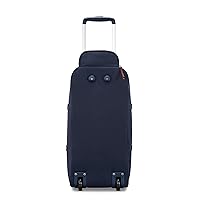 Amazon | Samsonite ユニ 車輪付きダッフルバッグ, ネイビー