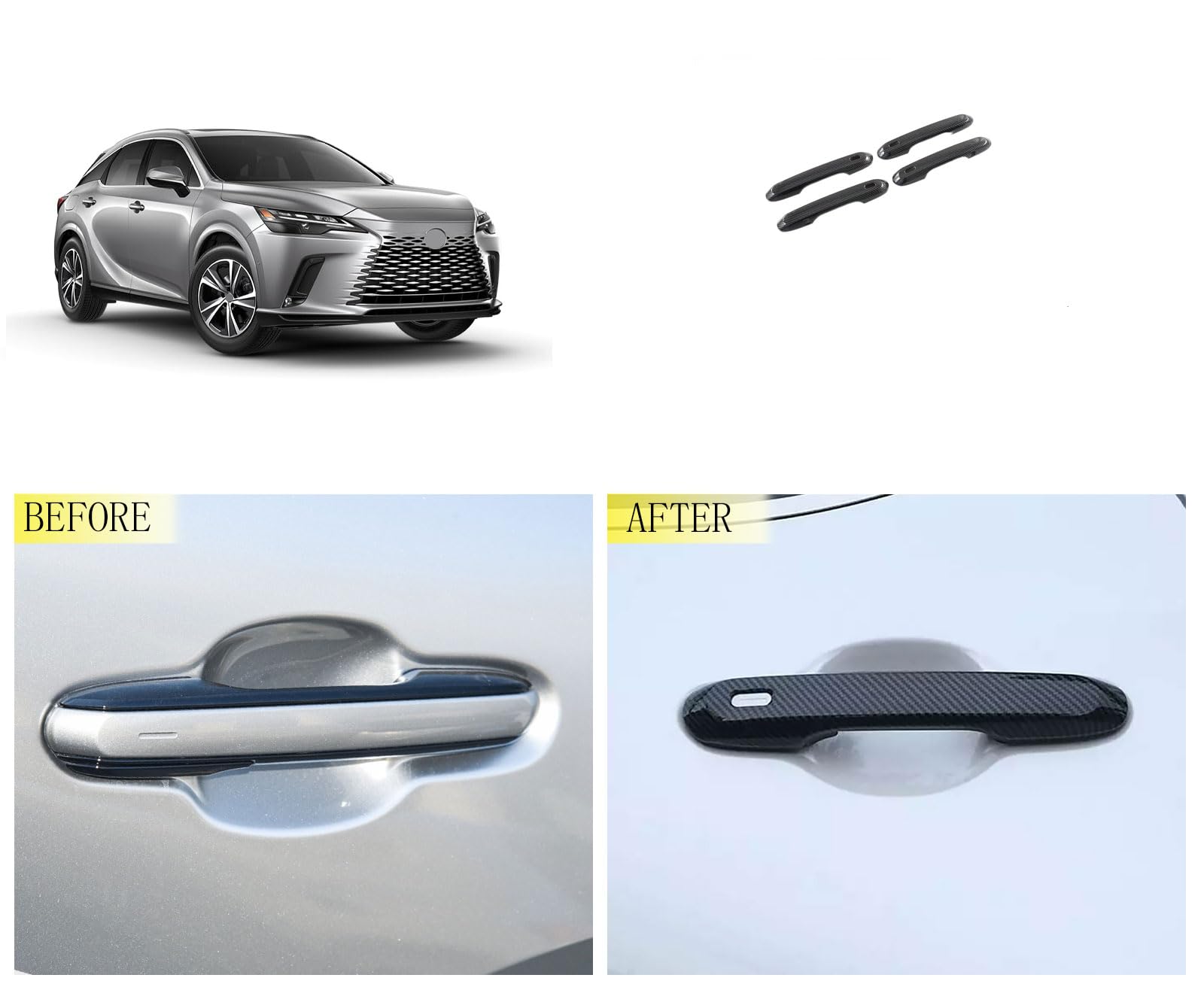 Amazon.com: TERDARAY Exterior Door Handle Covers Compatible with