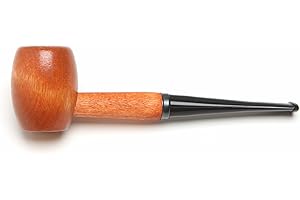 Missouri Meerschaum Ozark Mountain Hardwood Tobacco Pipe: Oval Bowl, Straight Bit