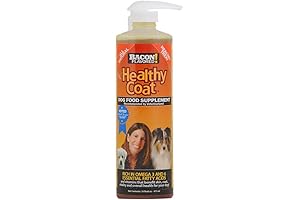 Supplement for Healthy Coat in Dogs: Pint, Shedding, Allergies, Itching, HotSpots, Immunity
